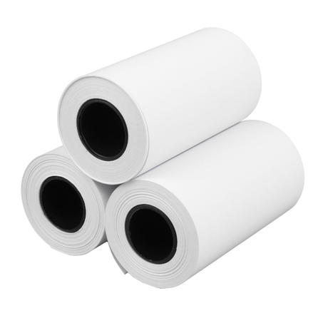 Preço de fábrica papel térmico livre de BPA caixa registradora papel rolo de papel térmico 80mm pos